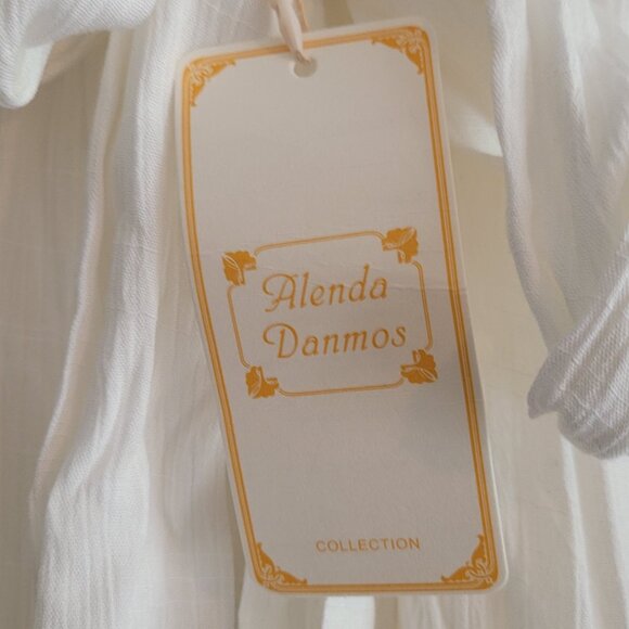 Alenda danmos white maxi dress with bow - Picture 3 of 7